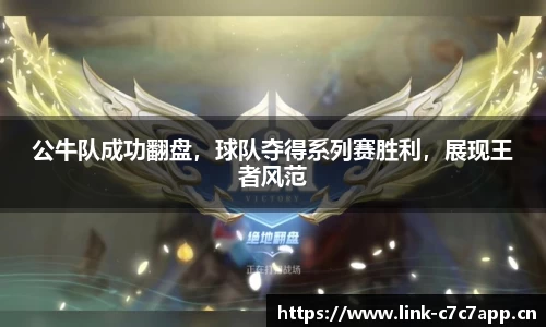 公牛队成功翻盘，球队夺得系列赛胜利，展现王者风范